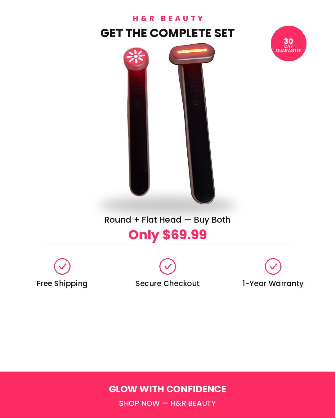 4-IN-1 LED THERAPY WAND