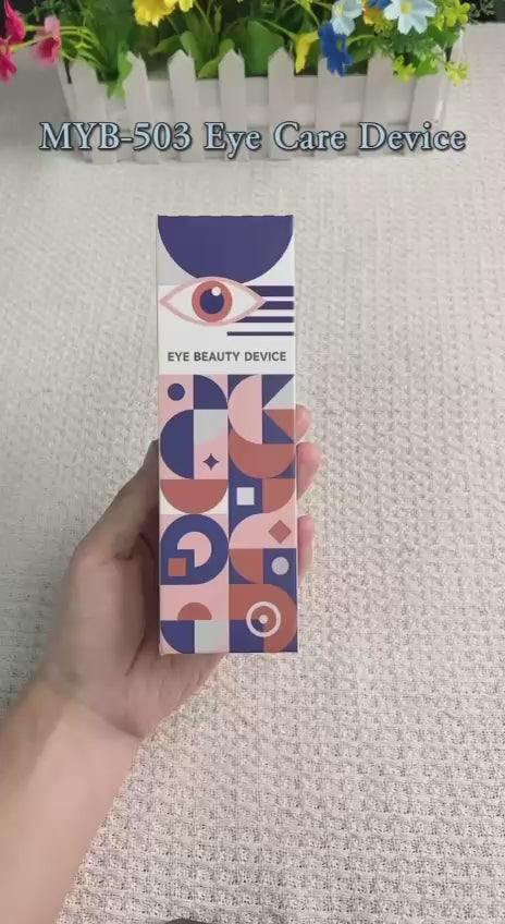 Red light eye and face massager
