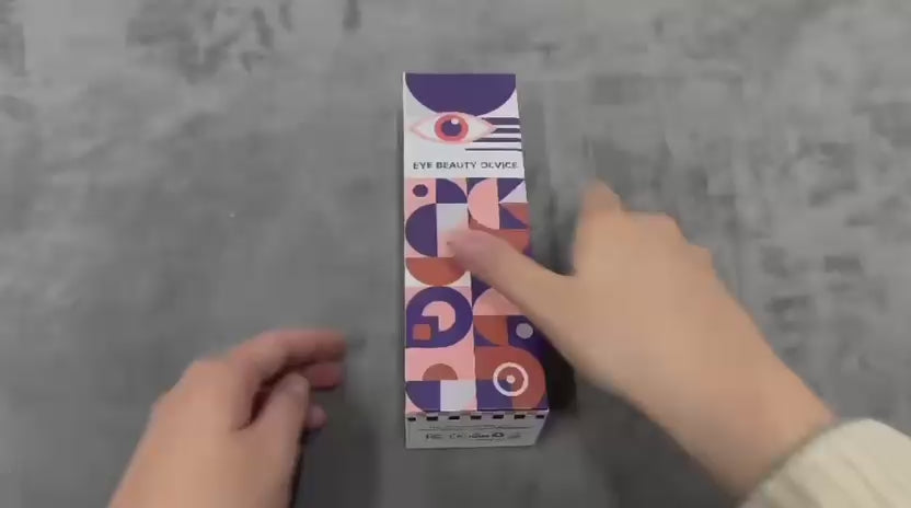 Red light eye massager